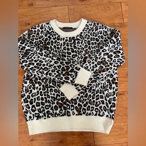 Nordstrom leopard print sweater